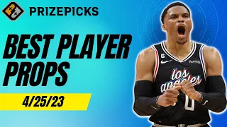 4-0 RUN! 4/25/23 PRIZEPICKS NBA Player Props: My 2 Best NBA Prop Picks Today!