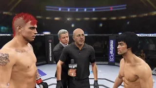 Bruce Lee vs. Augusto Montano (EA Sports UFC 2) - Rematch (CPU vs. CPU)