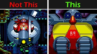 How the Sonic CD Final Boss should have looked like..