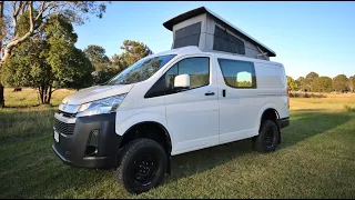 Bus 4x4 Conversion of Hiace Campervan