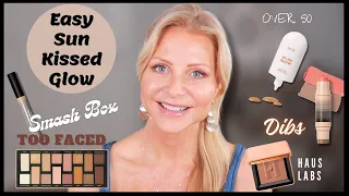 Vacation Vibes: Achieving Bronzed Glowing Skin with Minimal Makeup | Mature Skin