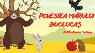 POVESTEA MĂRULUI BUCLUCAȘ 🍎🦔🐇 de V. Suteev || poveste de toamnă || mărul