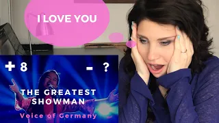Stage Presence coach reacts to - Voice of Germany, The Greatest Showman Claudia Santoso