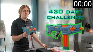 SHOOTING 430 NERF DARTS AS FAST AS POSSIBLE #18 | Nerf Elite 2.0 Turbine