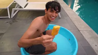 Lucas and Marcus! Rich Pool vs Poor Pool