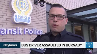 Bus driver assaulted in Burnaby