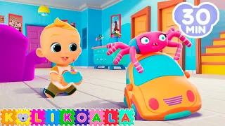 Itsy Bitsy Spider and more Nursery Rhymes 🕷️🕸️ KOLI KOALA | Kids Songs