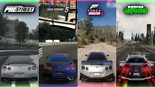 NISSAN GTR In Racing Games