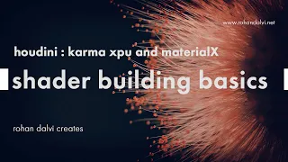 Karma XPU and MaterialX - lesson 1 -  Shader building basics