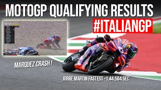 MotoGP Qualifying Results | ItalianGP | Mugello MotoGP Qualifying Results
