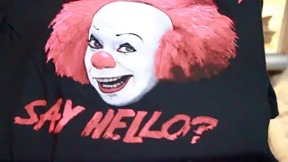 It Movie Pennywise the clown T-shirt giveaway