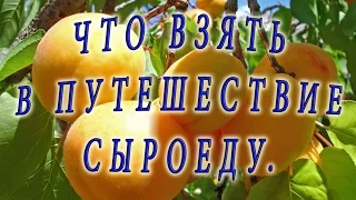 Сыроедение. Что взять в путешествие сыроеду. Рекомендуем!