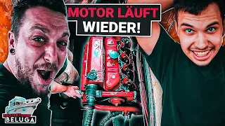 43 JAHRE alter MOTOR (der unter WASSER war) LÄUFT wieder! - Stahlboot Refit EP.12 | Projekt Beluga