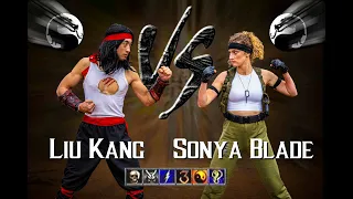 Liu Kang vs Sonya Blade | Mortal Kombat (2021)