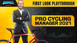 Pro Cycling Manager 2021 First Look - Pro Cyclist Mode - 3D Race Action - PCM21