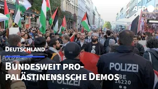 Pro-palästinensische Demos in Berlin und anderen deutschen Städten | AFP