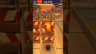 Sonic Dash 2 - Sonic Boom - High score shadow