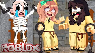 ESCAPAMOS DEL CALABOZO DE MIEDO!! 😱😭 BEBENANI EN ROBLOX ESCAPE THE DUNGEON OBBY