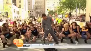 Magic Mike Flashmob featuring Channing Tatum and PMG!! (The Today Show) from The Morning show