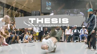 Bboy thesis at Breakmission 2023