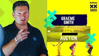 Graeme Smith on the 2024 Betway SA20 Auction