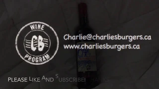 CHARLIE BURGER WINE PROGRAM - MARCH DELIVERY