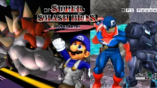 Super Smash Bros. Melee with mods Gameplay part 2