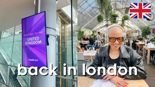 I WENT BACK TO LONDON!!! // london vlog pt. 1