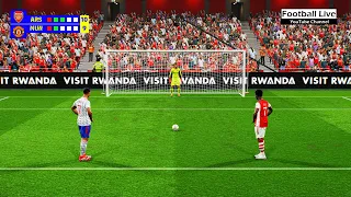 PES 2022 | Arsenal vs Manchester United | Penalty Shootout | Ronaldo vs Arsenal