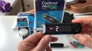 How to use a Contour Next One Diabetes Glucometer