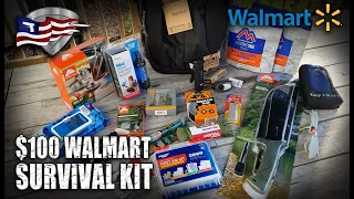 $100 Walmart Survival Kit / DIY Budget Bug Out Bag