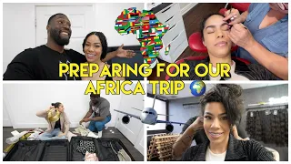 Prepare To Travel + Pack With Us To Go To NORTH AFRICA! ✈️ New hair, Shopping & More!