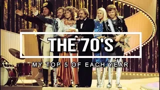 Eurovision 1970s | My Top 5 Of Each Year