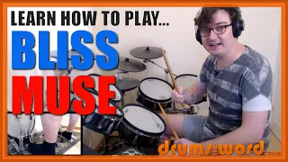 ★ Bliss (Muse) ★ Drum Lesson PREVIEW | How To Play Song (Dominic Howard)