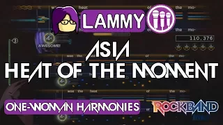 Heat of the Moment by Asia (Rock Band 4) expert 1-woman harmonies