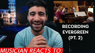 Musician Reacts To Pentatonix - Recording Evergreen (pt 2)