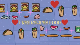 Free Recipes Food in toca boca  ⭐️Toca Life World