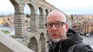2000 Year Old Aqueduct | Segovia Spain | Jan Tom Yam