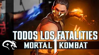 LOS FATALITIES DE MORTAL KOMBAT 1