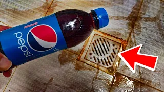 Unbelievable Bathroom Cleaning Hack: Watch What Happens When You Use Soda!