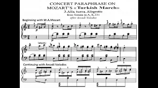 [Yuja Wang, 7x{SCORE+LIVE}] Mozart-Volodos-Wang: Concert Paraphrase On Mozart's Turkish March