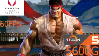 Ryzen 5 3400G | Street Fighter 6 | 60fps Settings | No GPU