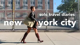 Solo Travel in New York City. Feeling free and exploring the city on my own terms.