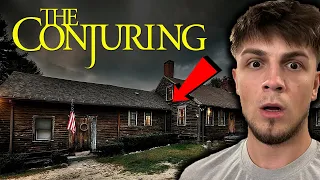 ALONE In The REAL CONJURING HOUSE - DEMON Encounter Caught On Camera