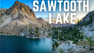 BACKPACKING SAWTOOTH LAKE | ALPINE LAKE | SAWTOOTH NATIONAL FOREST | IDAHO