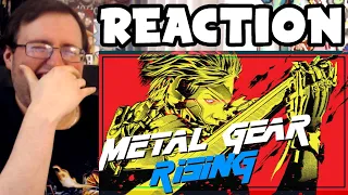 Gor's "An Incorrect Summary of Metal Gear Rising | Part 1 by Max0r" REACTION (INSANITY! Me Like!)