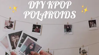 DIY KPOP POLAROIDS | BLACKPINK&BTS