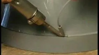 Plastic Hot Air Welding of PVC Ventilation Pipe & Pittings