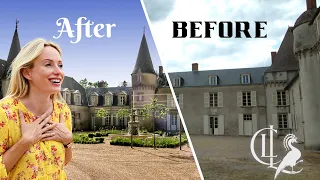 16 YEARS IN 16 MINUTES - The RENOVATION of our CHATEAU COURTYARD