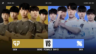 GEN vs. DRX 매치 하이라이트 | Semi Finals | 10.31 | 2022 월드 챔피언십